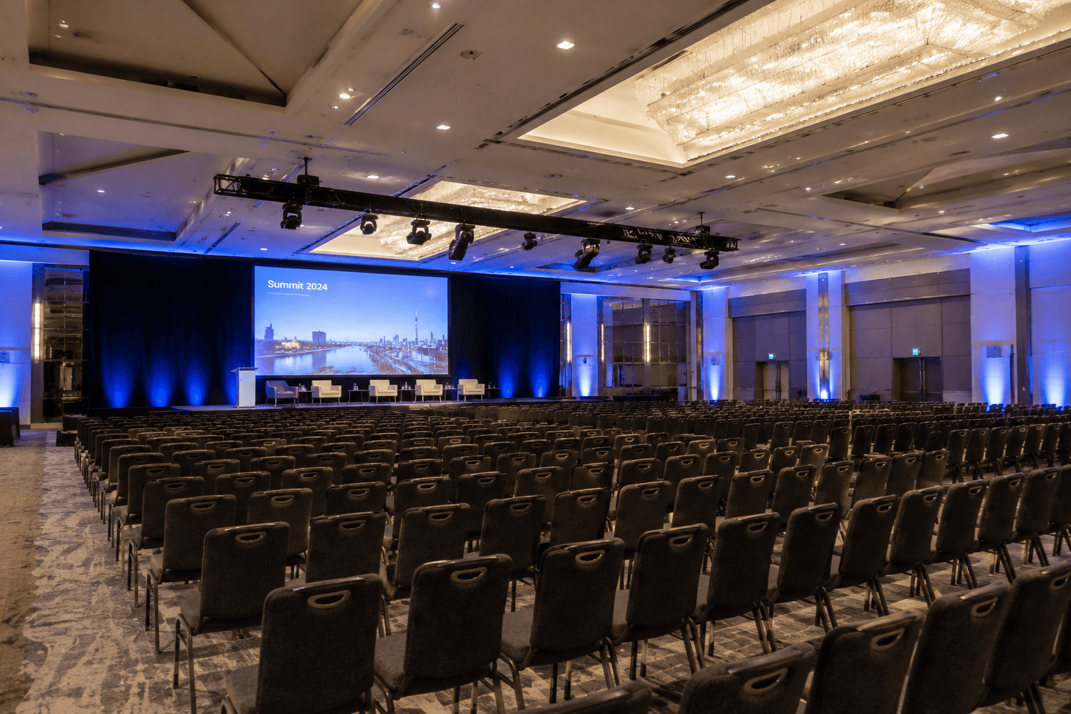 Modern UK venue set for a pharma conference